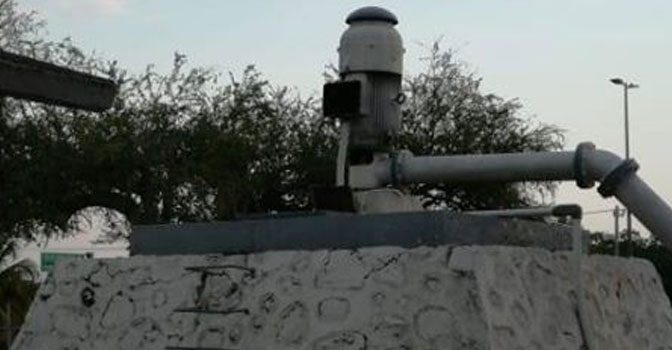 Falla en tanque de El Diezmo afecta suministro de agua en zona oriente de Colima (Diario de Colima)