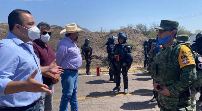 Chihuahua: Dispersa la GN protesta contra el trasvase de agua en Delicias (La Jornada)