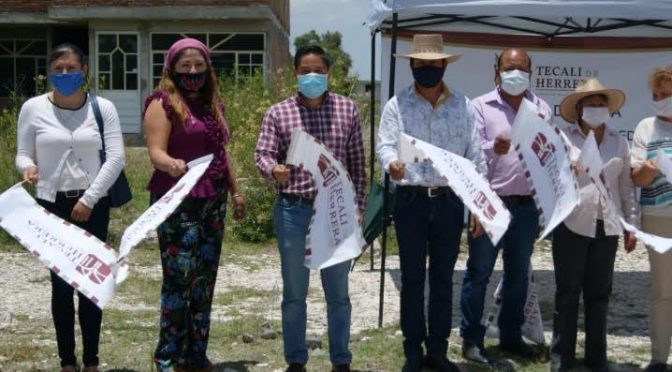 Puebla: Erasto Amador inicia obra de agua potable en Ajajalpan (Intolerancia)