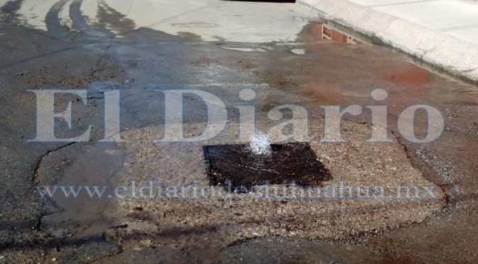 Chihuahua: Sin agua 130 familias en Santa Rosa; se va en tres fugas (El Diario de Chihuahua)