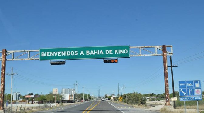 Sonora: Continúa obra de introducción de drenaje en Bahía de Kino (El Sol de Hermosillo)