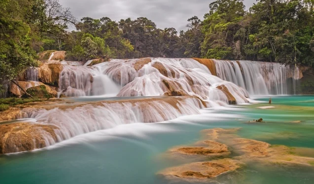 Chiapas: Cascadas de Agua Azul, clásico imperdible en la selva de Chiapas (El Universal)