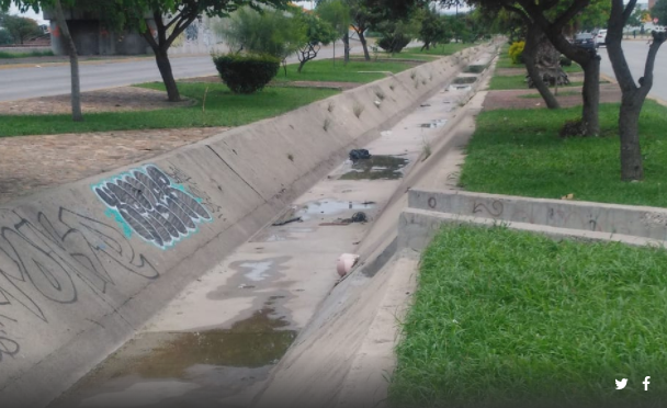 Guanajuato: Falta de mantenimiento en canales de agua, afecta a la zona sur de León (Milenio)