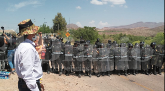 Chihuahua: En Chihuahua, Guardia Nacional y agricultores se enfrentaron por agua de presa (MSN )