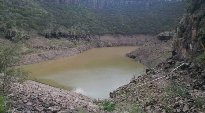 Durango: Baja captación de agua en presas de Canatlán (El Sol de Durango)