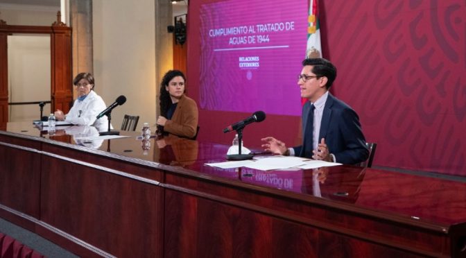 Presiona EUA para entrega de agua de México por Tratado de 1944 (ADN 40)
