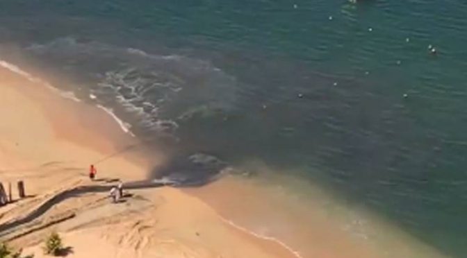 Guerrero: Plaza comercial formó parte de las descargas de aguas negras en playa Icacos: Ecología (El Sol de Acapulco)