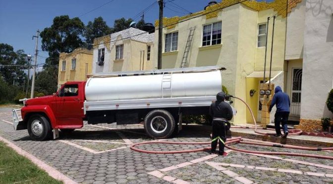 Por escasez de agua deshabitan sus casas del fraccionamiento La Virgen, Panotla (El Sol de tlaxcala)
