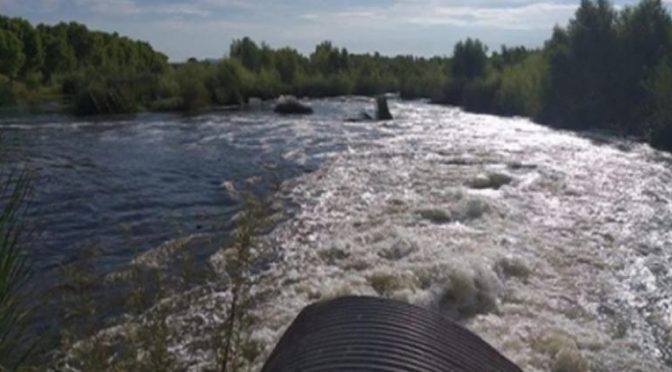 Chihuahua: Aumento en agua del río San Pedro es por desfogue del Conchos (Puente Libre)