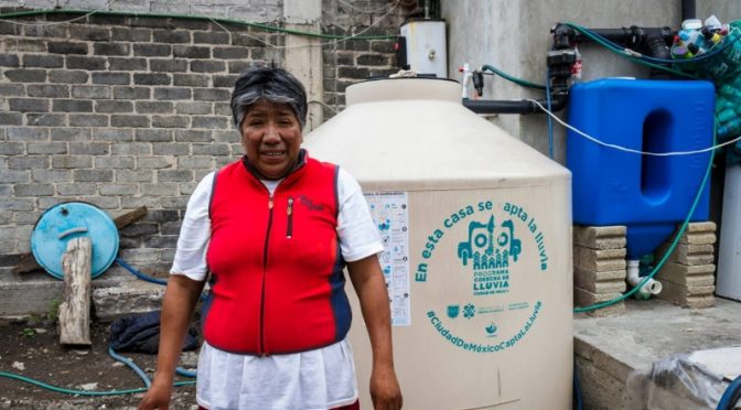 CDMX: Avanza programa para cosechar el agua de lluvia (24 Horas)