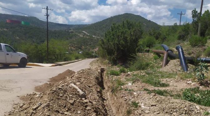 Chihuahua: Inician reemplazo de tubería de agua en San Francisco del Oro (El Sol de Parral)