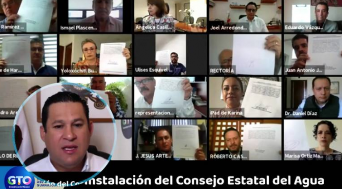 León: Encabeza Gobernador instalación del Consejo Estatal del Agua (El Sol de León)