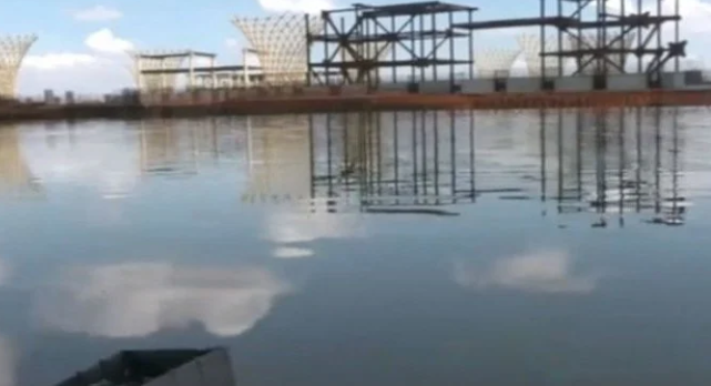 Edo México: Bajo el agua los terrenos donde se construiría el NAICM de Texcoco (Político)