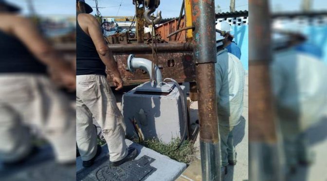 Guanajuato: Rehabilitan pozo 9 y redes de agua. (El Sol de Salamanca)