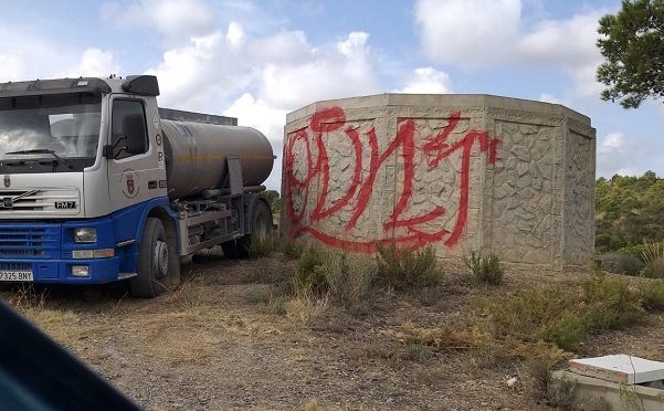 Se reponen los aljibes de Llíria con 270.000 litros de agua para tenerlos preparados en caso de incendios (Comarcalcv)