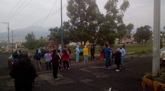 Michoacán: A falta de agua, vecinos toman pozo de Villas de la Loma en Morelia (Quadratín)