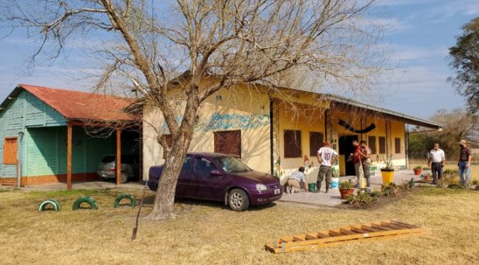 La Escuela Rural N° 871 ya tiene agua potable (Sin Mordaza)