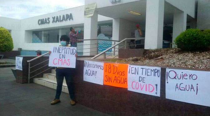 Veracruz: Vecinos de la colonia 14 de Febrero llevan 8 días sin agua (Diario de Xalapa)