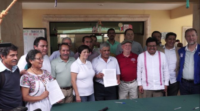 Oaxaca: Comunidades zapotecas exigen a la Conagua garantice su derecho al acceso al agua (Somos el medio)