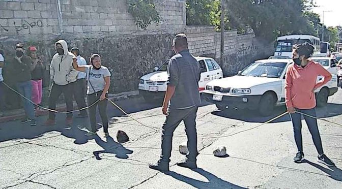 Morelos: Protestas de los vecinos de Chamilpa por falta de agua (La Jornada)