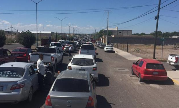 Chihuahua: Llegan miles a San Francisco de Conchos para defender el agua (El Heraldo de Chihuahua)