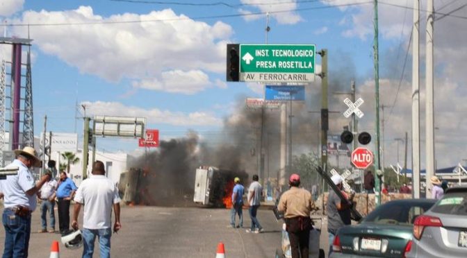 Corresponsales de medios extranjeros cubren conflicto del agua (El heraldo de Chihuahua)