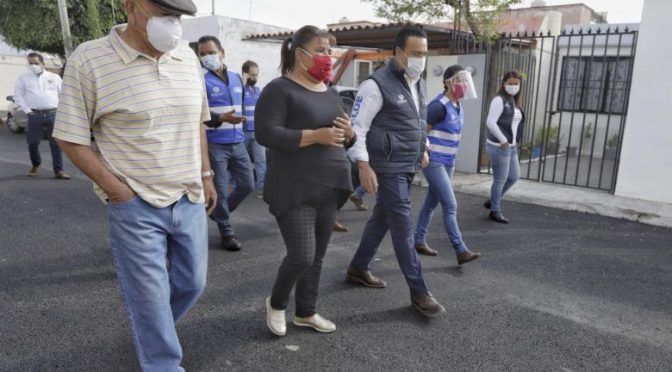 Supervisa Luis Nava obras de mantenimiento en Las Teresas (El Queretano)