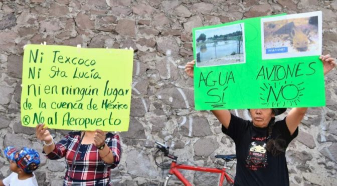 Sedena busca pozos en Edomex para extraer 12 millones de litros de agua para Santa Lucía (Proceso)