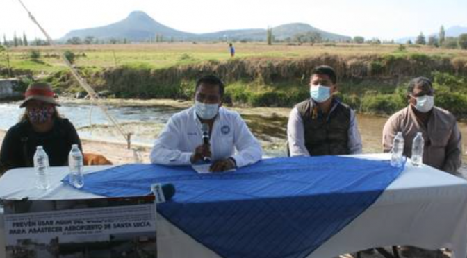 Hidalgo: Pelearemos el agua de los manantiales (El Sol de Hidalgo)