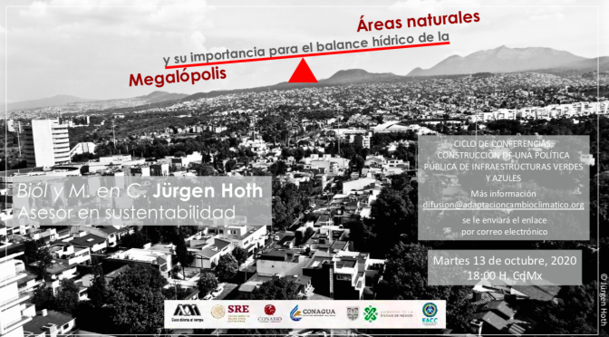 Megalópolis y su importancia para el balance hídrico de las áreas naturales