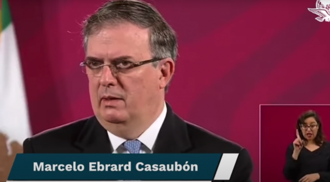 Por tentación electoral se puso en entredicho el futuro del norte del país, dice Ebrard sobre conflicto por agua (El Universal)