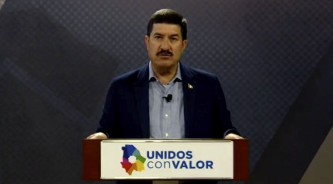 Javier Corral llamó a ciudadanos de Chihuahua a formar un frente en defensa del agua (Infobae)