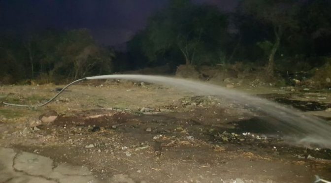 Reporte Ciudadano: importante pérdida de agua (El esquiu)