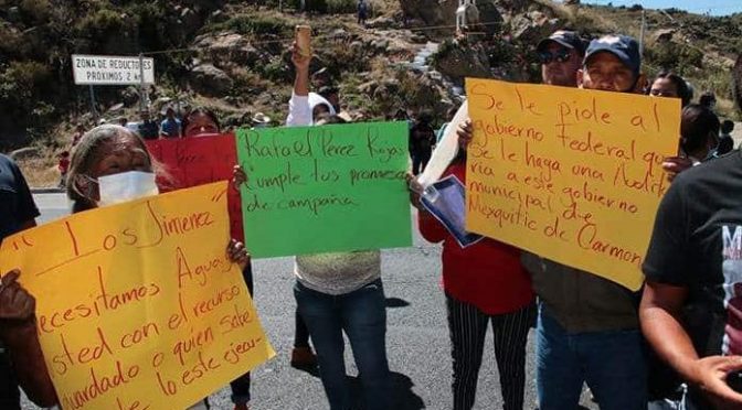 Familias, sin agua; edil guarda el recurso (pulsoslp)