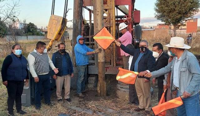 En Contla, dan banderazo a construcción de pozo de agua (El Sol de Tlaxcala)