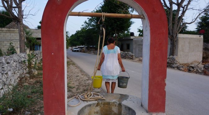 Yucatán: Existe un problema de desabasto de agua potable en Yucatán: Cortés Campos (La Jornada Maya )