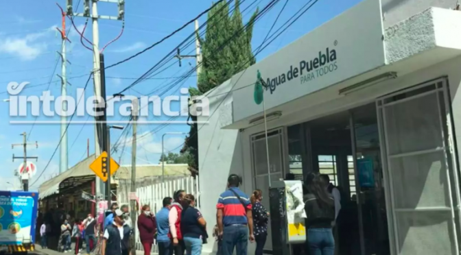 Puebla: Agua de Puebla: ¿qué trámites y servicios se pueden realizar a domicilio? (intolerancia)