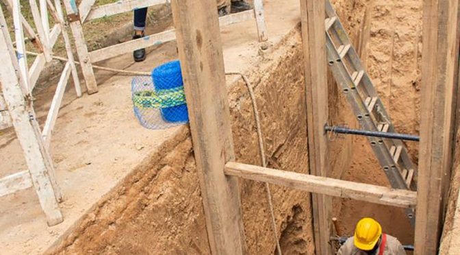 Argentina: Malena Galmarini recorrió una obra de agua potable en Malvinas Argentinas (Infobae)