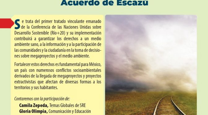 Implicaciones y oportunidades para México de la implementación del Acuerdo de Escazú | SUSMAI