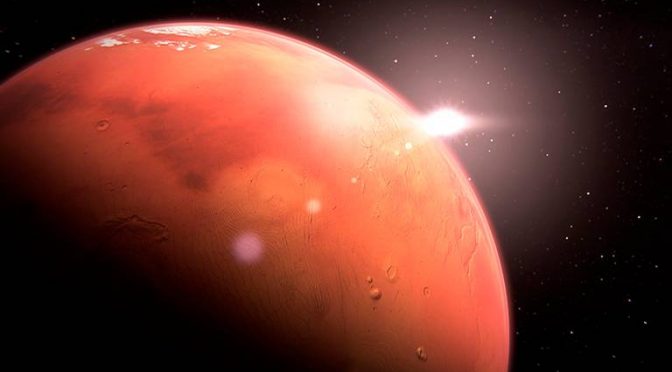 ¿Marte albergó vida? Descubren vapor de agua en atmósfera del planeta rojo (El Sol de México)
