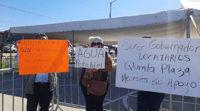 Baja California: Tras varios años sin agua locatarios piden intervención del estado (El Sol de Tijuana)