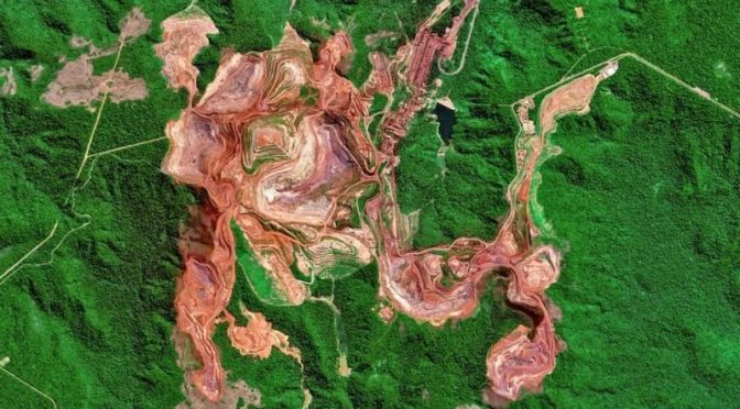 Las cicatrices que deja en el planeta la insaciable sed material de la humanidad (bbc.com)