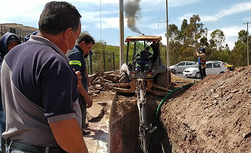 Zacatecas: Rehabilita Jiapaz tubería que conduce agua a 6 mil 800 personas (La Jornada Zacatecas)