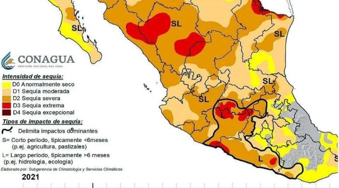 México: En aumento grado de sequía en cuenca del Río Cutzamala (Impacto)