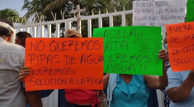 Gro: Colonos de Acapulco ‘toman’ instalación de rebombeo de agua potable (La Jornada)