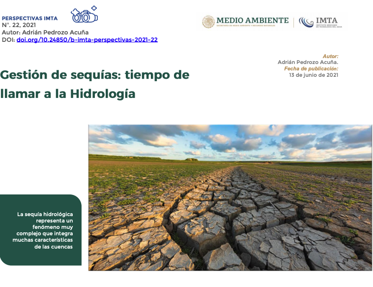 Gestión de sequías: tiempo de llamar a la Hidrología