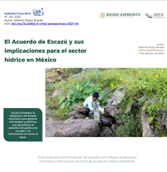 El Acuerdo de Escazú y sus implicaciones para el sector hídrico en México