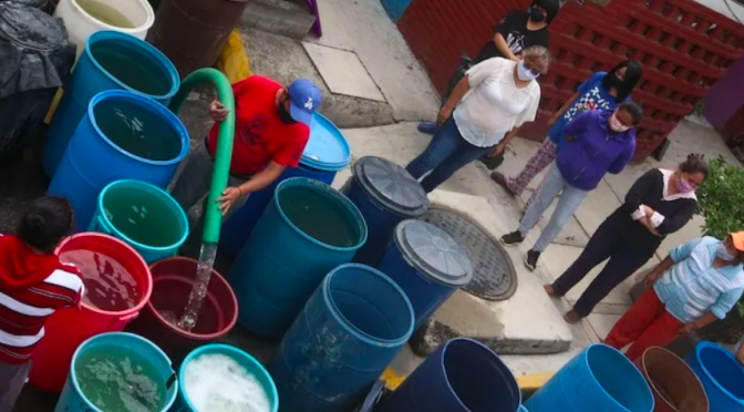 CDMX – Colectivo demanda a Sheinbaum garantizar acceso equitativo y sustentable del agua (Sin Embargo)