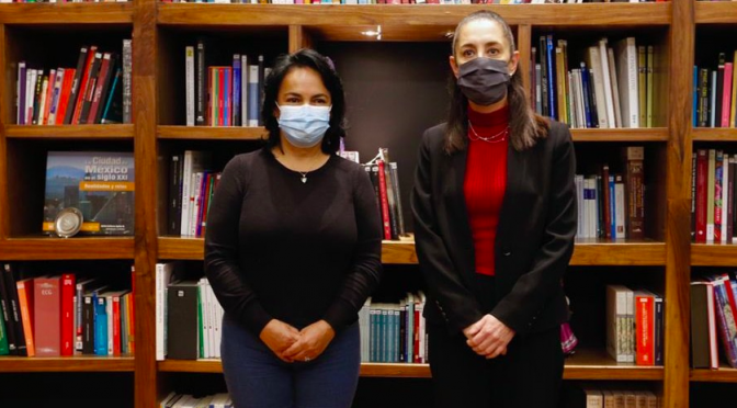 CMDX – En reunión, Sheinbaum y alcaldesa electa de Azcapotzalco hablan de agua y desarrollo inmobiliario (Milenio)