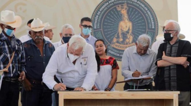 México – Yaquis cuestionan disculpa de AMLO (El diario)